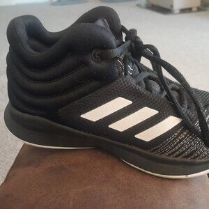 adidas Kids' Pro Spark 2018 Shoes size 3 black/white/grey